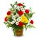 My dear friend. A lovely and gentle basket arrangement of chrysanthemums and carnations accentuateded with limonium and greens is a wonderful &#39;&#39;just because&#39;&#39; present.. Prague