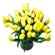 Yellow Tulips. Tulips are delicated and refined flowers that symbolize spring and romance. They are ususally available since February till April. At other times during the year their stock may be limited.. Prague
