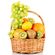 &#39;Summer&#39; Fruit Basket. Basket of fresh fruit.. Prague